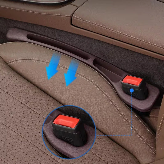 2-Pack Car Seat Gap Organizer – Prevent Spills, Maximize Space